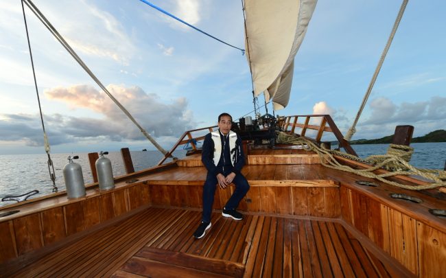 Naiki Kapal Phinisi, Presiden Tinjau Kesiapan Wisata Bahari di Labuan Bajo 5 IMG 20200120 WA0008