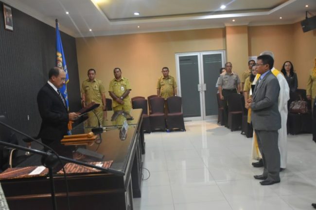 Wali Kota Jeriko Lantik Kepala Bapenda Kota Kupang 4 IMG 20200121 WA0017