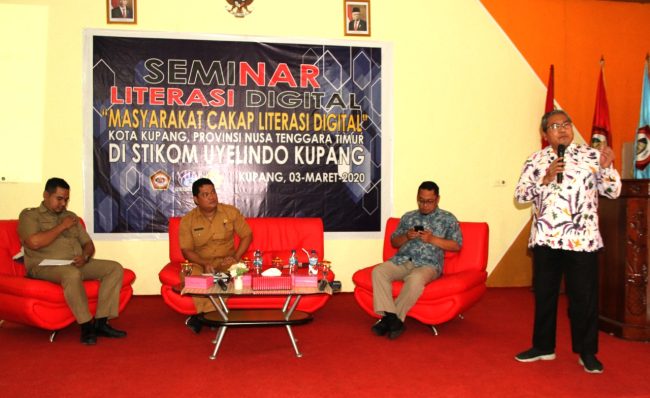 Mewakili Wali Kota, Eduard Pelt: Kota Kupang Literasi Digital 2 IMG 20200303 WA0136
