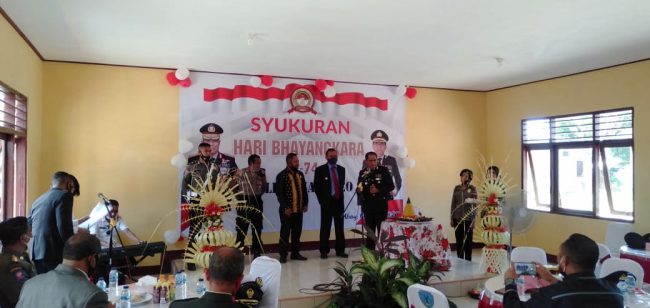 HUT Bhayangkara ke - 74, Polres Nagekeo Gelar Acara Syukuran Libatkan Bupati dan Pimpinan DPRD Nagekeo 3 IMG 20200701 WA0006