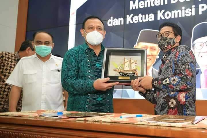 Berantas Korupsi Dana Desa, Kementerian Desa PDTT MoU dengan KPK RI 3 IMG 20200714 WA0345
