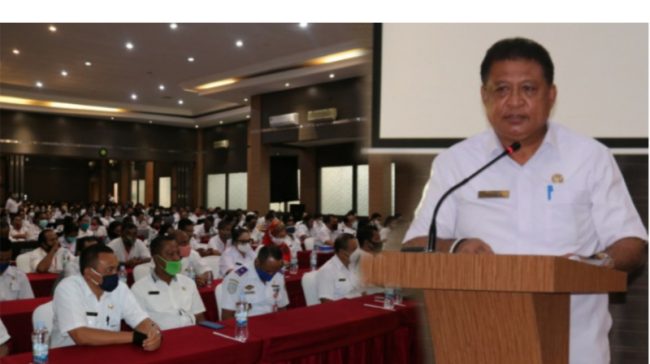 *Sekda Kota Kupang Buka Kegiatan BIMTEK Penerapan APLIKASI E-KINERJA bagi ASN* 10 20200812 174642
