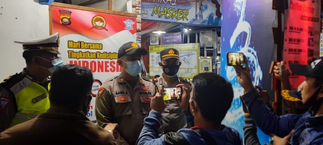 Polres Melawi Gelar Himbauan Protokol Kesehatan Di Tempat Hiburan Malam 8 IMG 20210215 WA0059