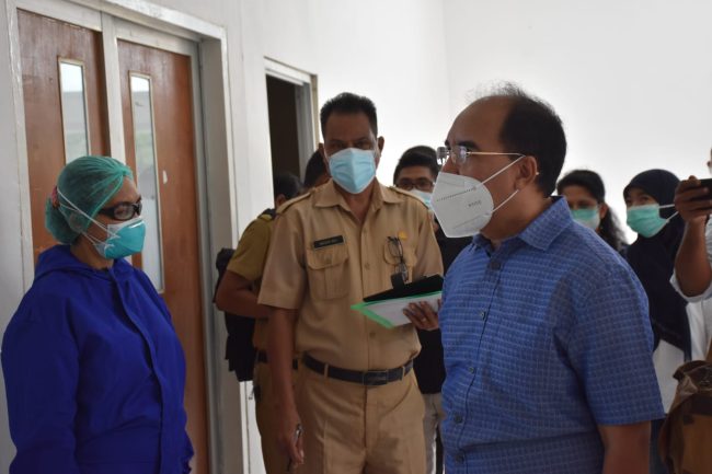 Tinjau Sejumlah Ruangan RS S K Lerik Pasca Sembuh Dari Covid-19, Walikota Minta Segera Diperbaiki 6 IMG 20210216 WA0139