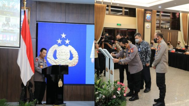 Wujudkan Transparansi, Kapolri Launcing Aplikasi Dumas Presisi 9 IMG 20210224 WA0170