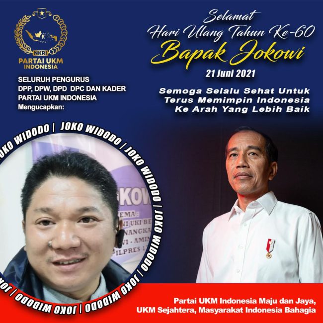 Syafrudin Budiman Ketua Umum DPP Partai UKM Tolak Usulan Jokowi 3 Periode 6 IMG 20210625 WA0056