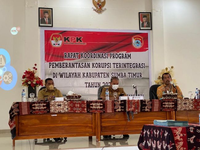 KPK Dorong Pembenahan Aset dan Optimalisasi Pendapatan Daerah Sumba Timur 2 IMG 20210628 WA0261
