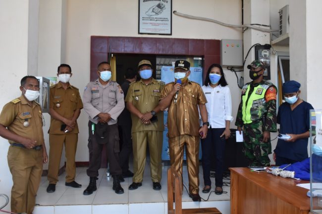 Animo Vaksinasi Warga Kota Kupang Meninggi, Kini Giliran Wawali Pantau di Puskesmas Penfui 10 IMG 20210713 WA0196