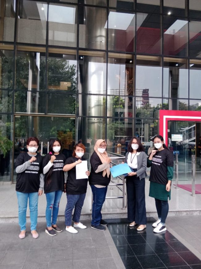 KAWAN ERICK Datangi KPK Minta Harun Masiku dan Madam Ditangkap 3 IMG 20211112 WA0272