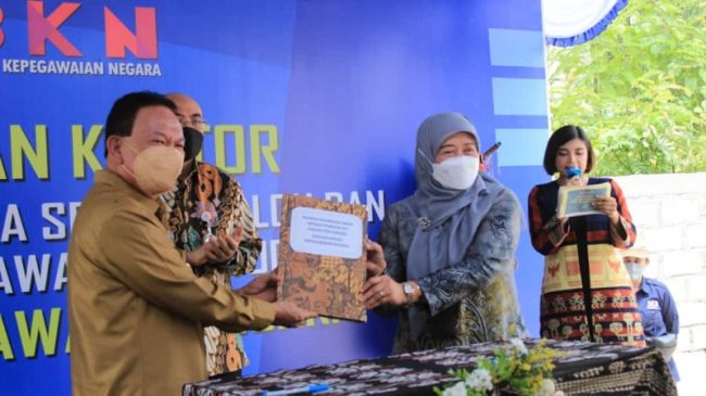 Dukung Pelayanan Kepegawaian, Pemkab Kupang Pinjam Pakai Tanah dan Bangunan kepada BKN 6 IMG 20211116 WA0212