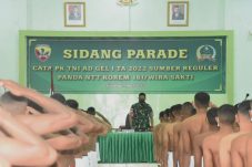 Pimpin Sidang Parade Cata PK TNI-AD, ini Harapan Kasrem 161/WS Kolonel Inf Harzeni Paine 8 IMG 20220412 WA0006