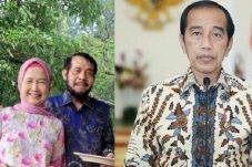 Idayati bersama Anwar Usman dan Jokowi