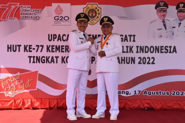 PIMPIN UPACARA HUT ke-77 RI, WALI KOTA DAN WAKIL WALI KOTA MOHON PAMIT 3 IMG 20220818 WA0327