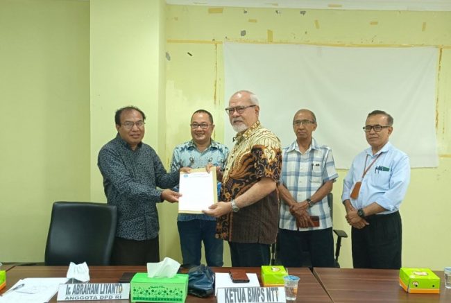 BMPS NTT Sampaikan Permasalahan Sekolah Swasta di NTT, Senator Paul Liyanto Janji 'Teriak' di Paripurna DPD 1 IMG 20221011 WA0194