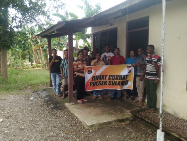 Polsek Sulamu Gelar Jumat Curhat, Dengar Langsung Keluhan Warga 1 IMG 20230106 WA0405