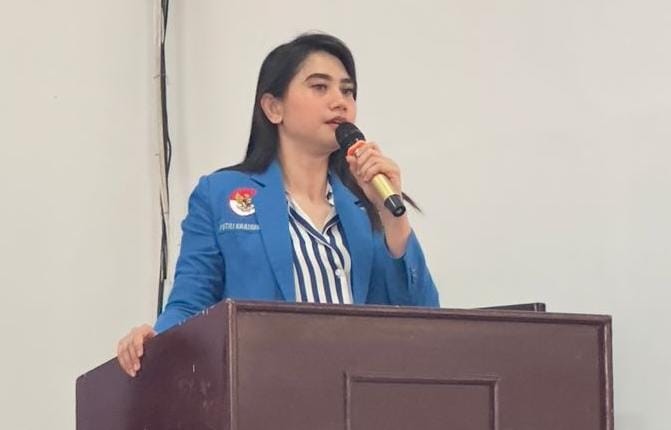 Ketua Umum DPP KNPI Putri Khairunnisa