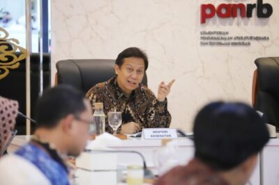Menteri Kesehatan Budi Gunadi Sadikin dan Menteri PANRB Abdullah Azwar Anas Bahas Penataan SDM Aparatur 2 20231129 Audiensi Menteri Kesehatan 1 e1701316790425