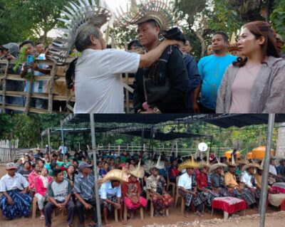 Paulus Henuk Disambut Meriah di Desa Lidor, Ribuan Warga Teriakkan 'Bupati Rote Ndao' 2 IMG 20240706 WA0008 e1720217198835