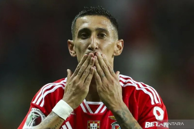 Angel Di Maria Bersinar di Usia 37 Tahun, Antar Benfica ke Final Piala Liga Portugal 3 000 33QY2HJ.jpg