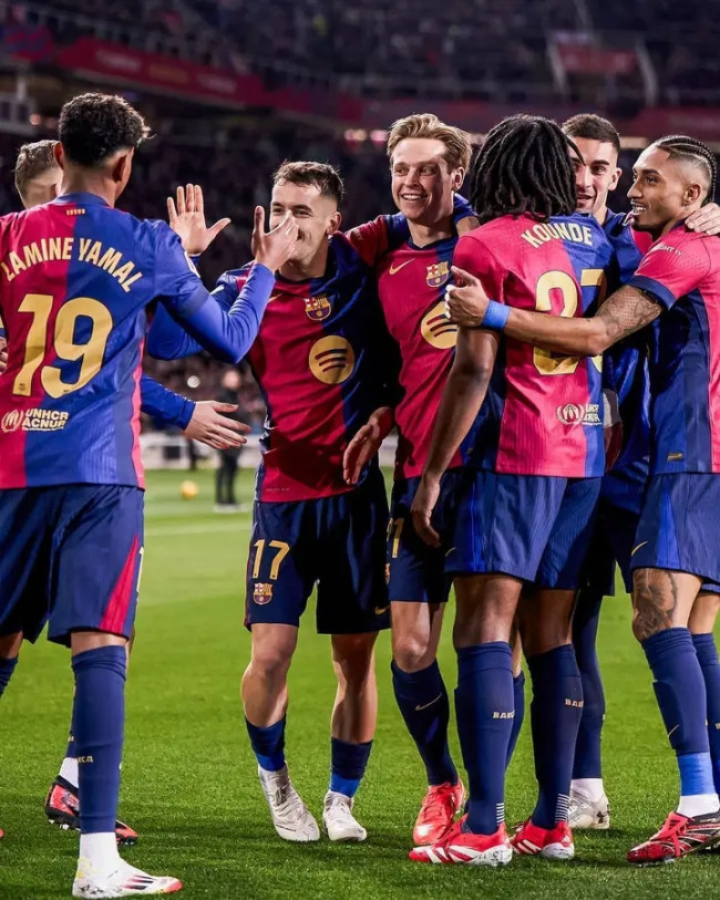 La Liga Bergemuruh! Barcelona Pamer Kekuatan dengan Skor Fantastis 6 FB IMG 17379367490171302