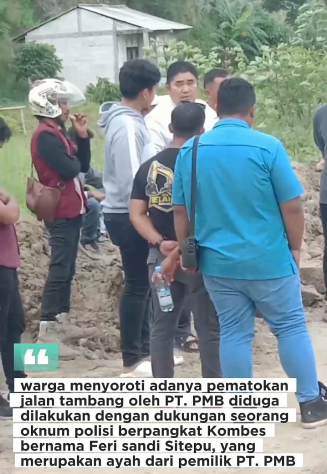 Yogilatul Fariza Laporkan Kombespol FSS ke Mabes Polri: Dugaan Beking PT PMB di Tambang Galian C 2 IMG 20250109 WA0042