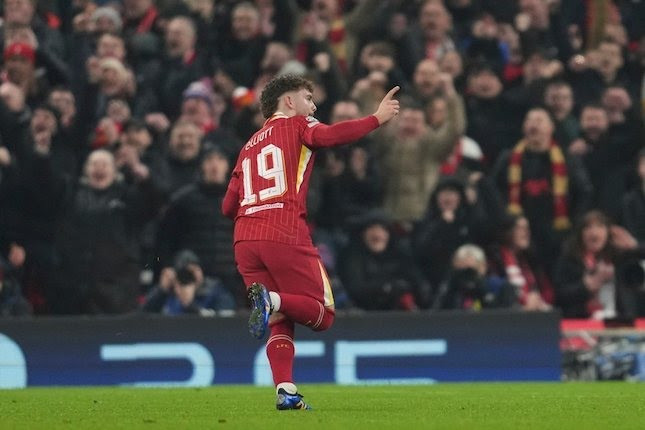 Tak Terbendung! Taklukkan Lille 2-1 di Anfield, Liverpool Sapu Bersih 7 Laga Liga Champions 4 harvey elliott liver 99a7825
