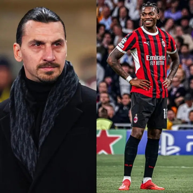 Zlatan Ibrahimovic: Rafael Leao adalah Salah Satu yang Terbaik di Dunia 4 1739856472516