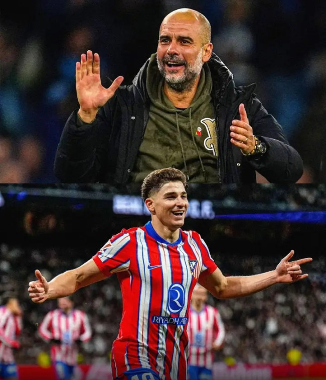Pep Guardiola Tegaskan Tak Bertanggung Jawab atas Kepergian Julian Alvarez ke Atletico Madrid 3 1740035379294