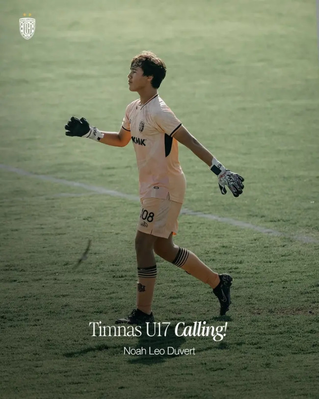 Timnas Calling! Kiper Muda Bali United U16, Noah Leo Duvert, Dipanggil ke Timnas Indonesia U-17 4 1740097547023