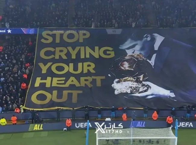 Kelompok Suporter Manchester City Klarifikasi Banner Kontroversial: Ditujukan untuk Florentino Perez, Bukan Vinicius Jr 7 FB IMG 17393722324807343