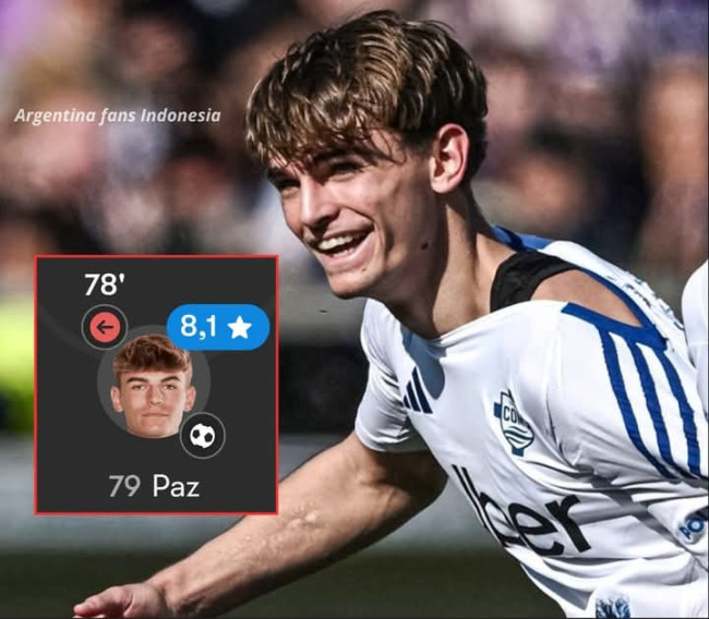 Nico Paz Bersinar di Como 1907: 5 Gol dalam 9 Laga, Bintang Masa Depan Argentina? 3 FB IMG 1739786649108