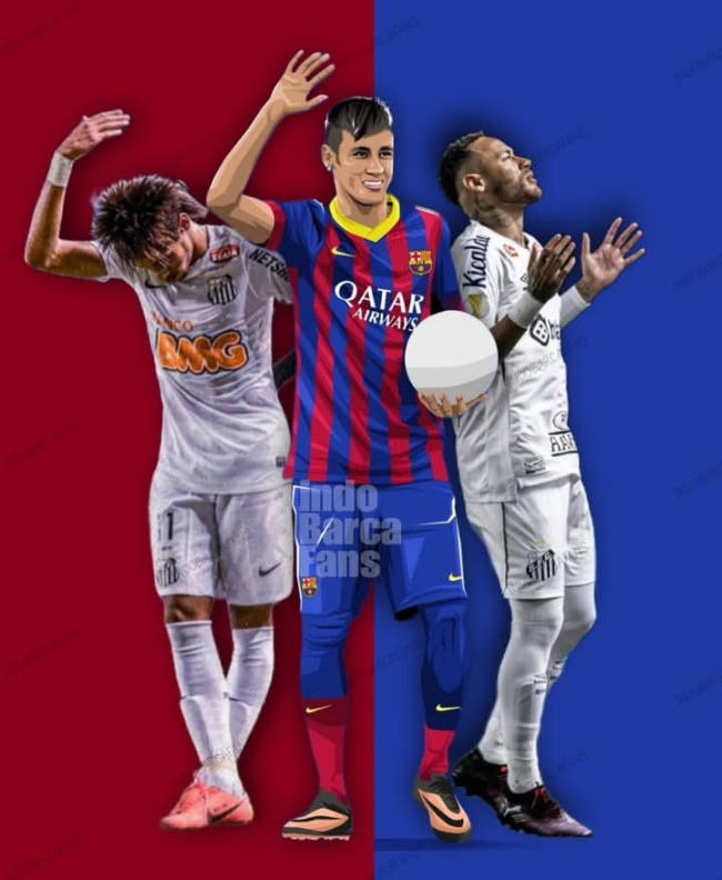 Neymar Berpeluang Kembali ke Barcelona Setelah Kontrak di Santos Berakhir? 6 FB IMG 1739791784399