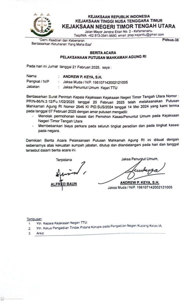 MA Tolak Kasasi! Kejaksaan TTU Akhirnya Kembalikan HP dan Laptop Ketua Araksi NTT 2 ma-tolak-kasasi-kejaksaan-ttu