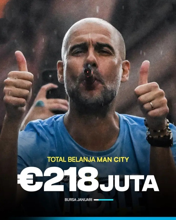 Manchester City Pecahkan Rekor! Belanja €218 Juta di Bursa Transfer Januari 2025 4 IMG 20250204 142552