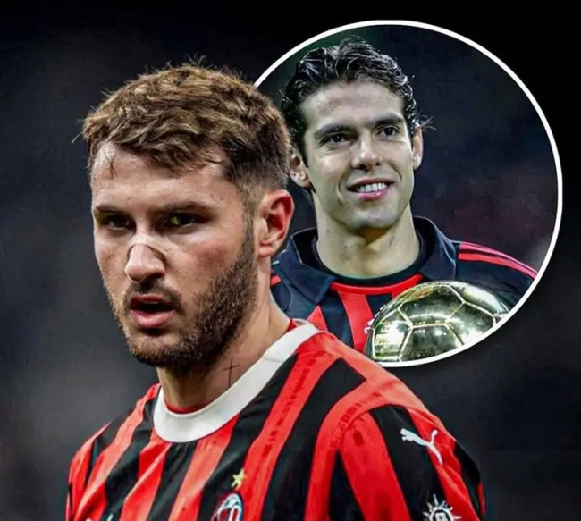 Santiago Gimenez Puji Ricardo Kaka, Sang Idola yang Menginspirasi Kecintaannya pada AC Milan 7 IMG 20250209 122105