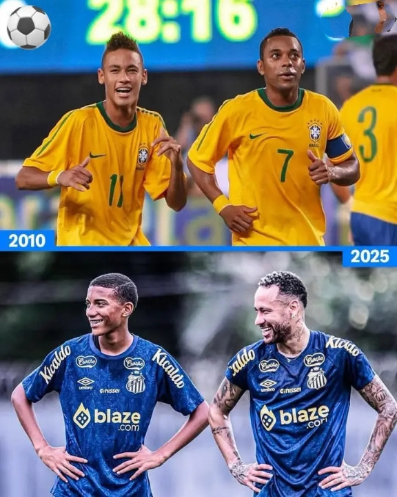 Neymar Kembali ke Santos di 2025, Bermain dengan Putra Robinho 1 IMG 20250210 140808