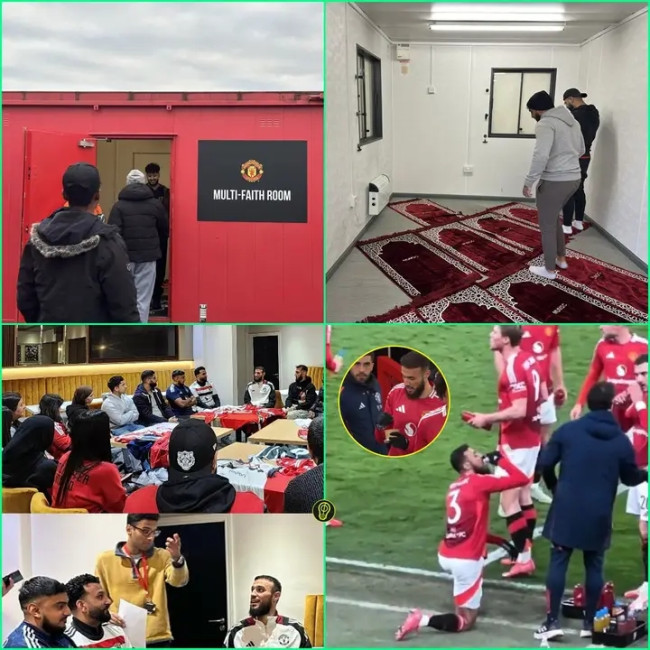 Manchester United Sediakan Ruang Ibadah di Old Trafford, Sambut Ramadhan dengan Diskusi Bersama Noussair Mazraoui 9 1741067025367