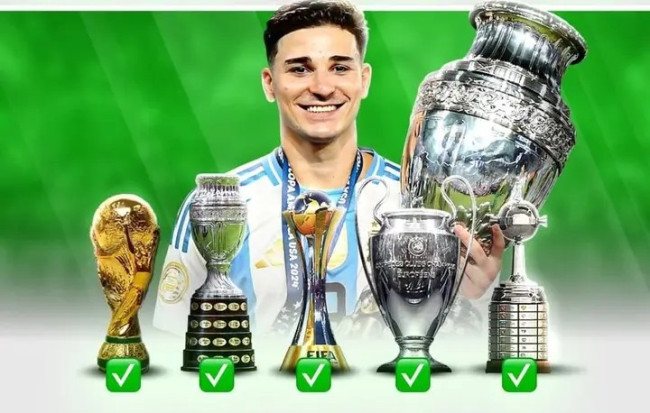 Julián Álvarez Samai Rekor Langka Cafu dan Dida dengan Koleksi Trofi Bergengsi 5 17413547851202