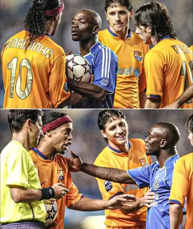 Makelele Ancam Ronaldinho Saat Chelsea vs Barcelona: "Saya Akan Mengirimmu ke Rumah Sakit!" 7 1742130891298