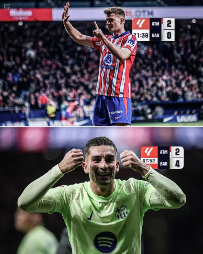 Barcelona Tunjukkan Mental Juara, Comeback Dramatis Kalahkan Atletico Madrid 9 1742180813650