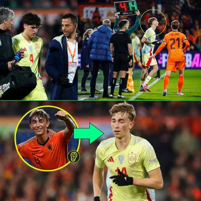Dean Huijsen Jalani Debut Bersama Timnas Spanyol di UEFA Nations League Lawan Belanda 6 1742533186994