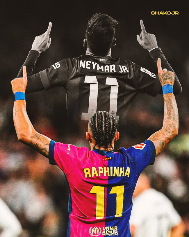 Raphinha Tiru Jejak Neymar: Statistik Gemilang di Musim 2024/25 Bersama Barcelona 3 464683996 18138442969364852 8275905046322801254 n