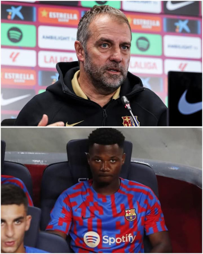 Hansi Flick Bicara Soal Peluang Ansu Fati, Pablo Torre, dan Pau Víctor di Barcelona 7 FB IMG 1743322672794