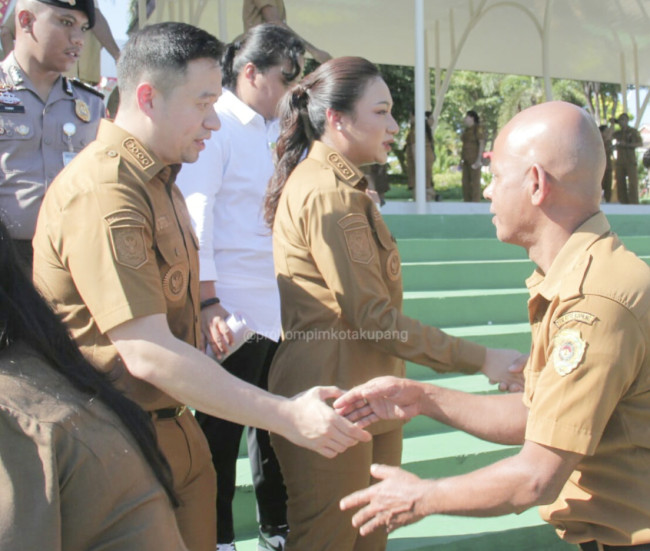apel-perdana-wali-kota-kupang