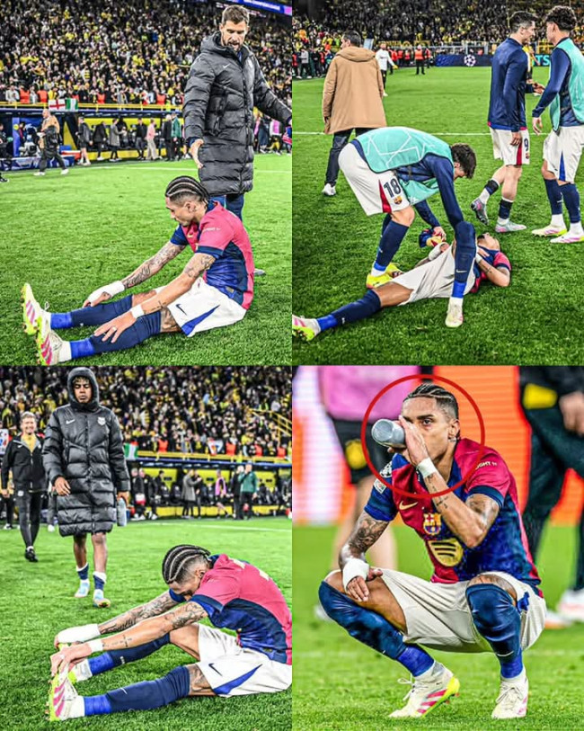 Momen Raphinha Terkapar Lesu Usai Lolos ke Semifinal Liga Champions: Bukan Cara yang Tepat? 3 FB IMG 1744808903922