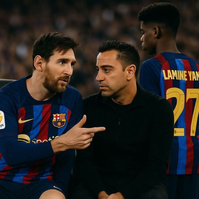 Xavi Ungkap Nasihat Mengejutkan Messi tentang Lamine Yamal: "Percayalah Padaku!" 1 FB IMG 1745102316182