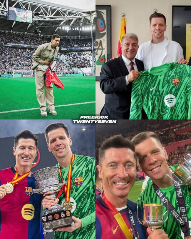 Wojciech Szczesny: Dari Pensiun Hingga Mengukir Sejarah Bersama Barcelona 1 FB IMG 1745878186557