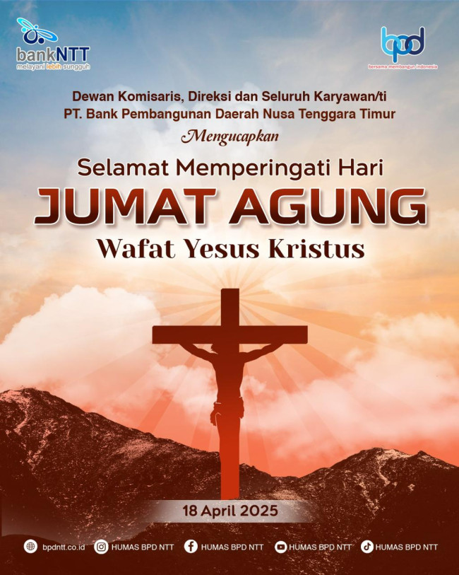 Bank NTT: Mengenang Kasih Kristus, Menebar Damai di Jumat Agung 7 bank-ntt-menebar-damai-di-jumat-agung