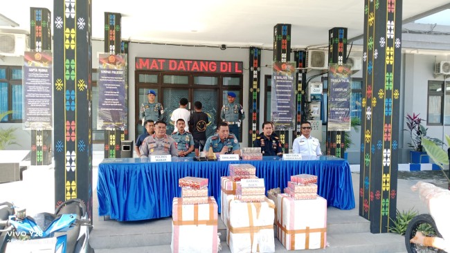 tni-al-gagalkan-penyelundupan-rokok-ilegal-dan-motor-tanpa-dokumen