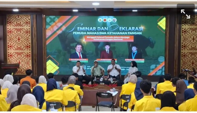 bem-fmipa-unsri-soroti-peran-pemuda-dalam-ketahanan-pangan-nasional